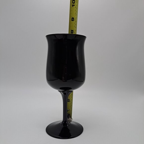 Lenox Midnight Mood Black Water Goblet - Picture 3 of 7